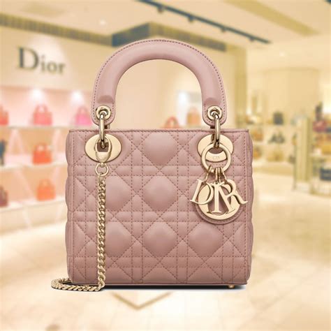 lady dior mini matte pink|mini lady dior bag.